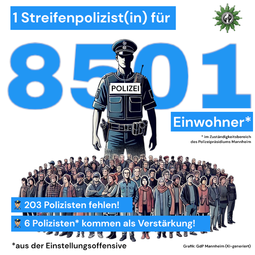 Grafik zur Pressemeldung | © © GdP-BW 2024 - alle Rechte vorbehalten / Mannheim (TM)