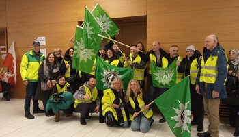 Warnstreik in Stuttgart | © © GdP-BW 2024 - alle Rechte vorbehalten