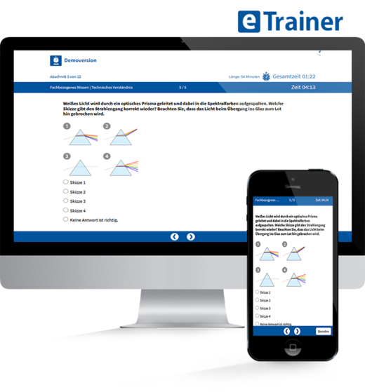 eTrainer Polizei Einstellungstest Niedersachsen | © Ausbildungspark Verlag